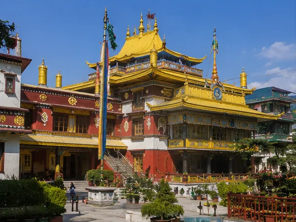 book cab to visit in Dalai Lama Temple