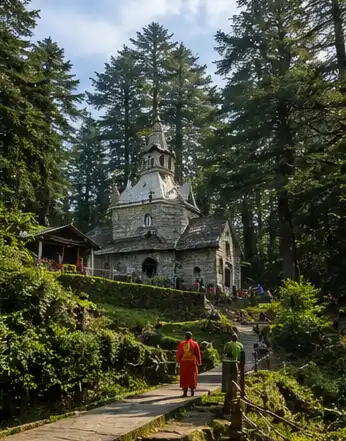 visit St. Johan in the Wilderness Church in Dharamshal by Easy Cab India