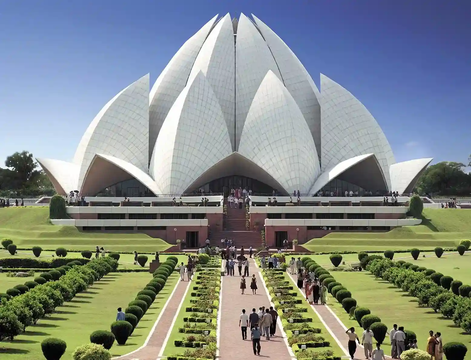 lotus temple India taxi service tourist travel india