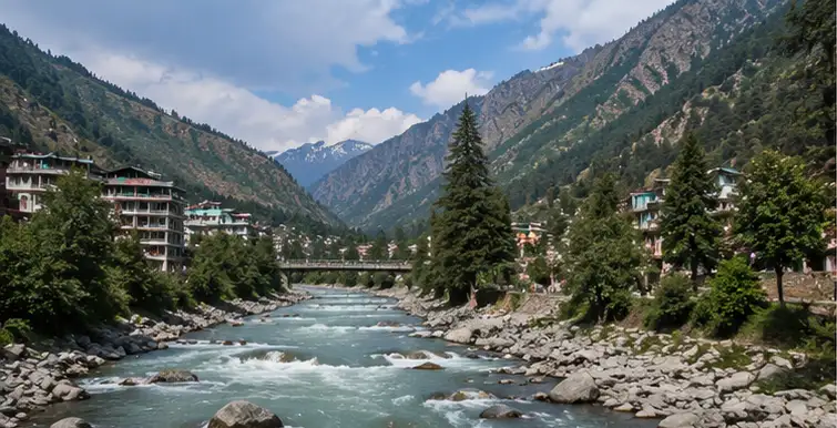 Enjoy Beas River in Kullu with Easy Cab India